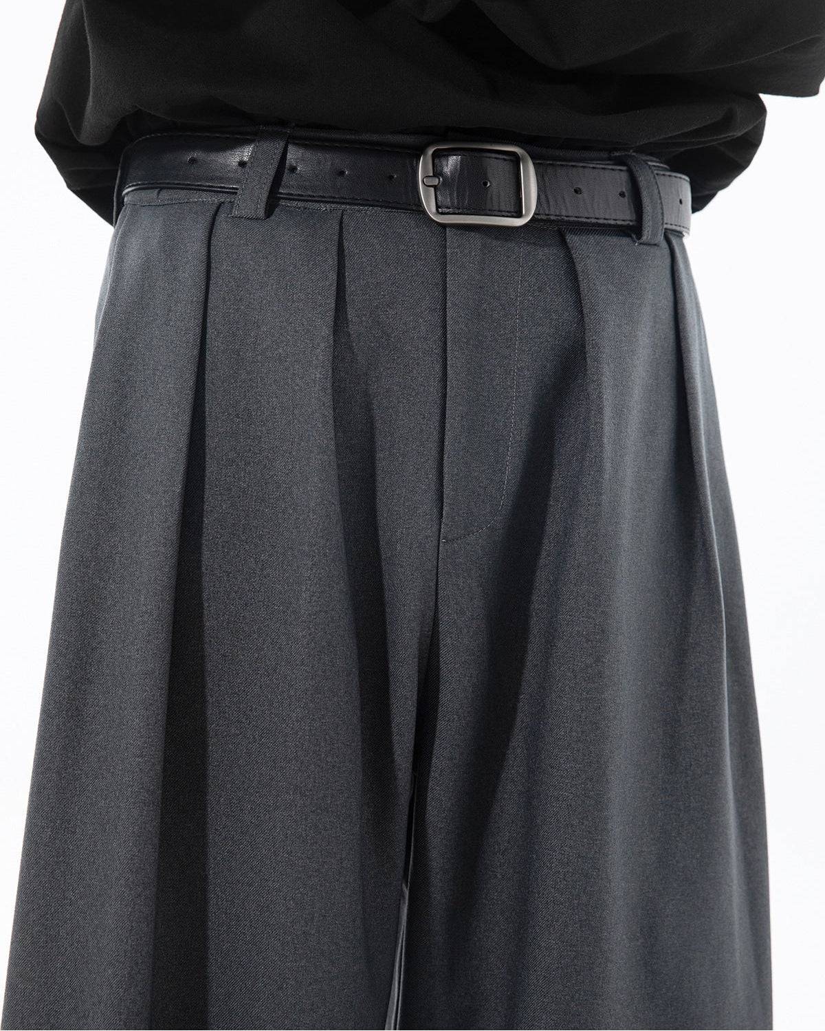 Pantaloni Larghi da uomo con Pinces in Cotone | Haven Loom, immagine 4