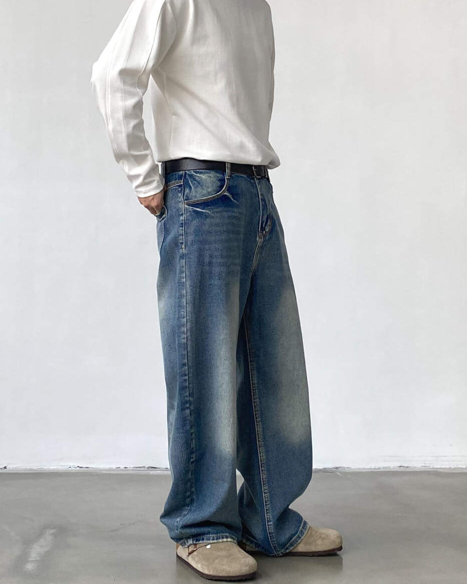 Jeans Larghi da uomo Loose Fit | Haven Loom, immagine 5