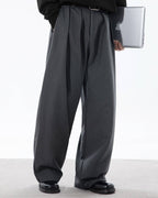 Pantaloni Larghi da uomo con Pinces in Cotone | Haven Loom, immagine 5