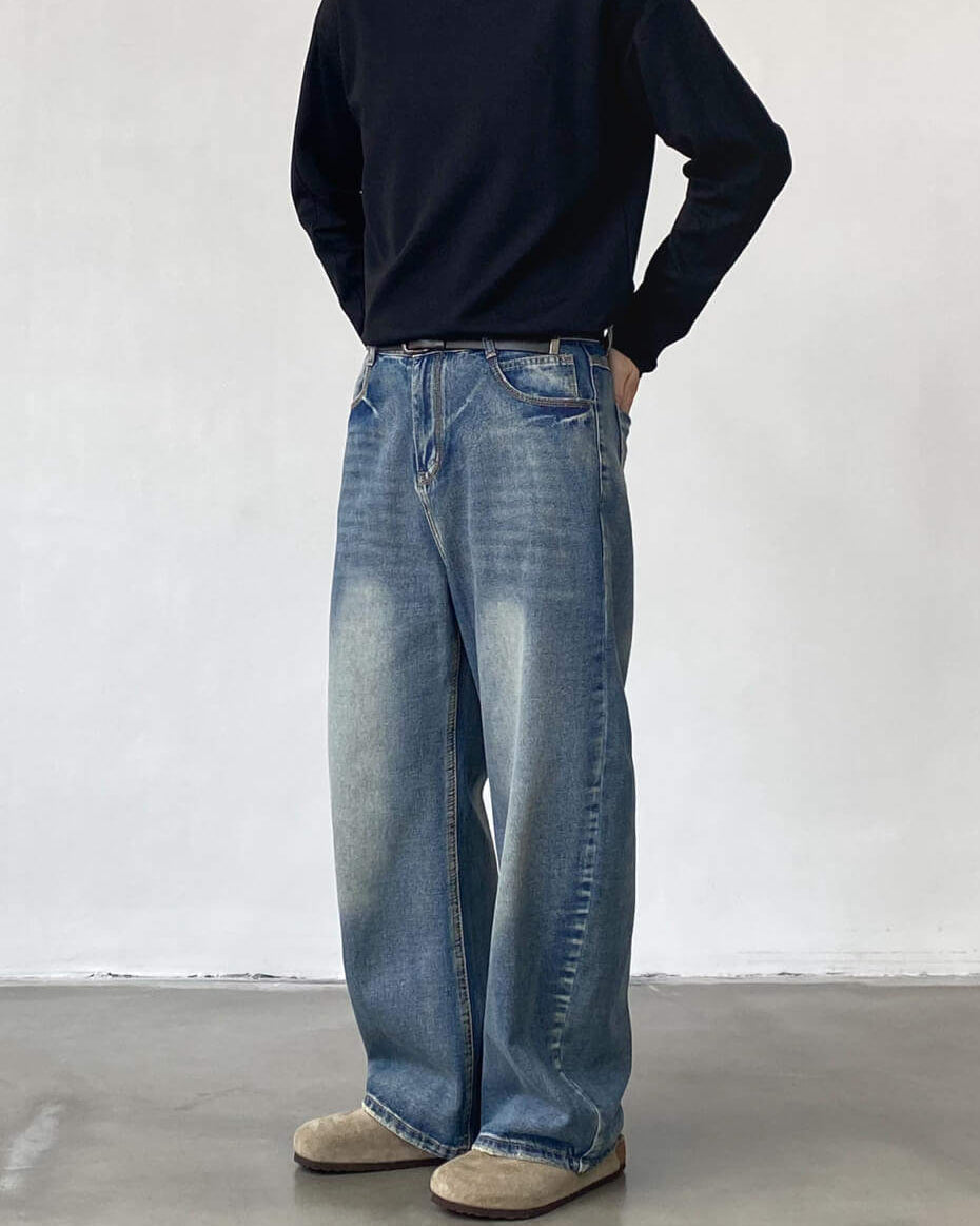 Jeans Larghi da uomo Loose Fit | Haven Loom