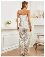 Completo con top e pantaloni stampati, vista 19