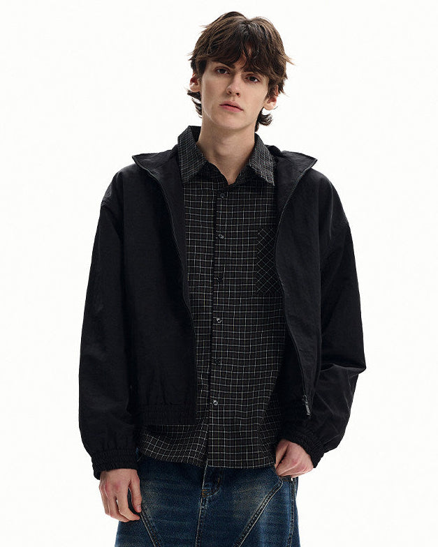Giubbotto da uomo Antivento con Zip in Nylon | Haven Loom, immagine 3