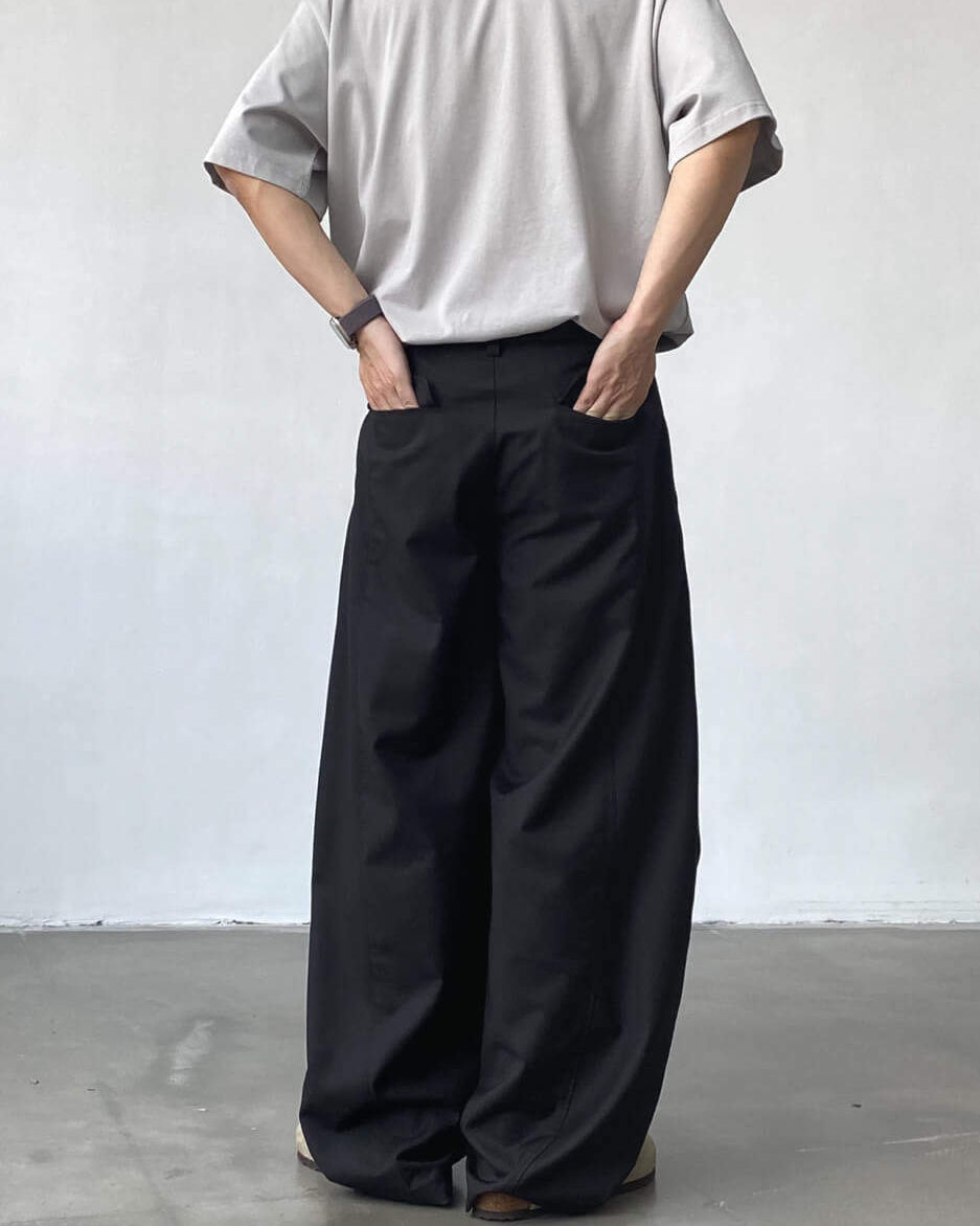 Pantaloni Larghi da uomo Casual Sartoriali | Haven Loom, immagine 3