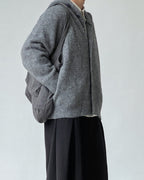 Cardigan da uomo con Cappuccio in Misto Lana | Haven Loom, immagine 6