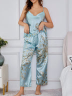 Completo con top e pantaloni stampati, vista 13