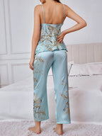 Completo con top e pantaloni stampati, vista 14
