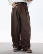 Pantaloni Larghi da uomo con Pinces in Cotone | Haven Loom, immagine 9