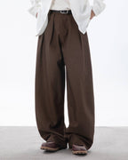 Pantaloni Larghi da uomo con Pinces in Cotone | Haven Loom, immagine 8