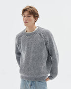 Maglione da uomo Girocollo a Coste | Haven Loom