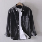 Washed Denim Layer Shirt – view 5