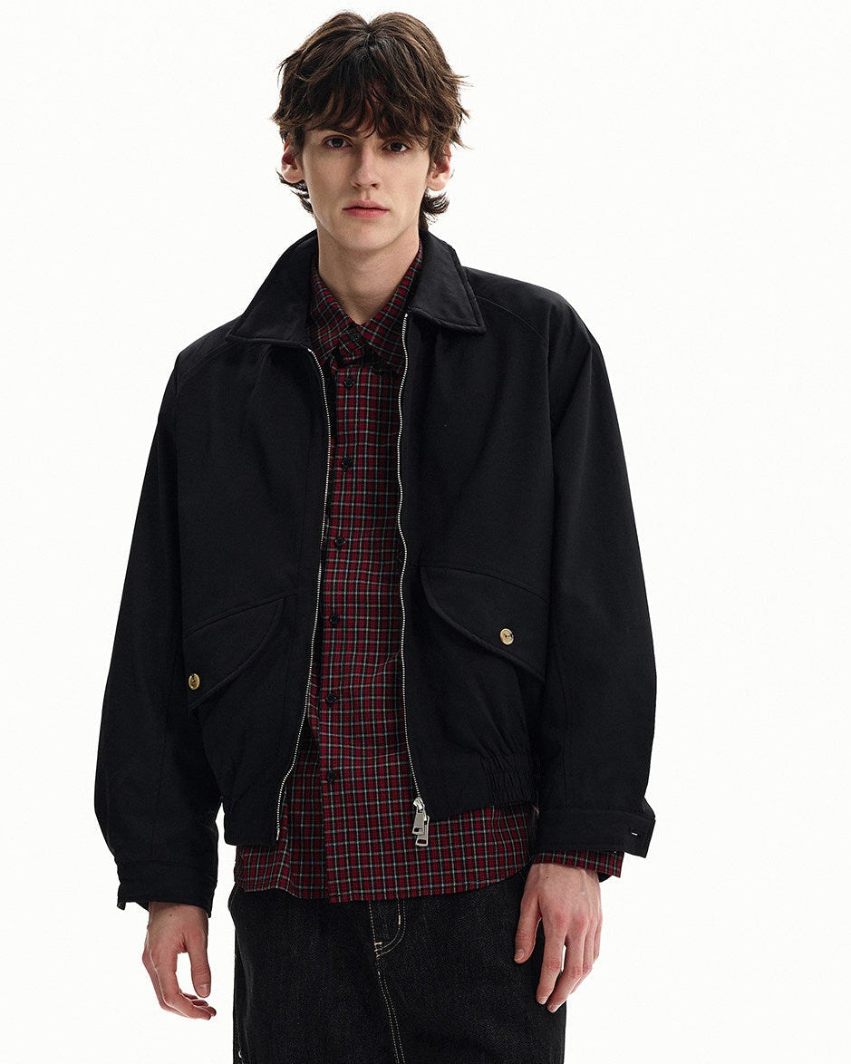 Giubbotto da uomo Minimal con Zip | Haven Loom, immagine 3