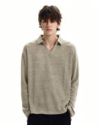 Maglione da uomo Polo in Maglia di Lana | Haven Loom, immagine 4