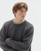 Maglione da uomo Girocollo a Coste | Haven Loom, immagine 5