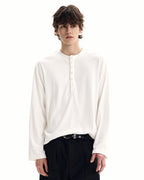 Maglia Serafino da uomo a Nido d'Ape in Cotone | Haven Loom, immagine 5