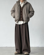Pantaloni Larghi da uomo con Doppie Pinces in Misto Lana | Haven Loom, immagine 5