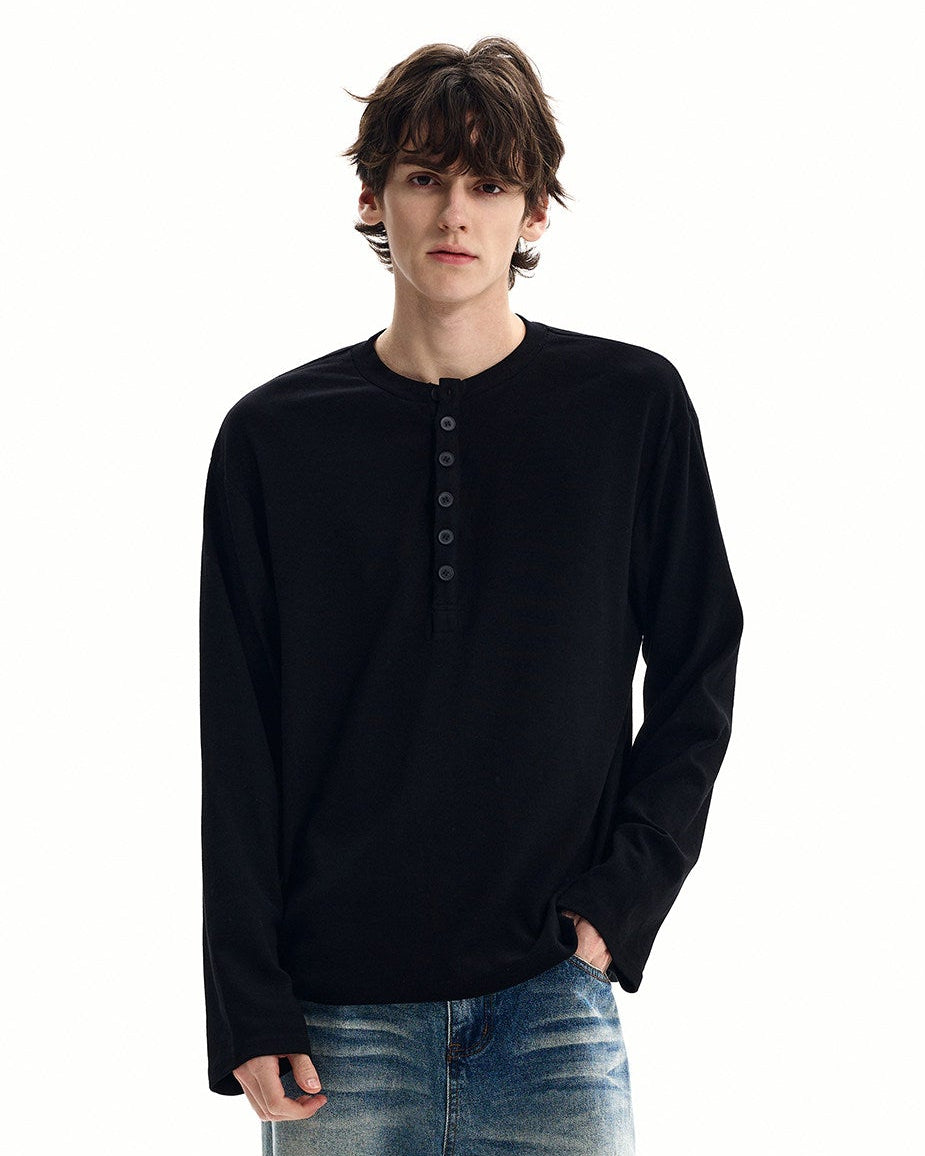 Maglia Serafino da uomo a Nido d'Ape in Cotone | Haven Loom