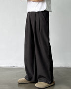 Pantaloni Larghi da uomo con Doppie Pinces in Lino e Lana | Haven Loom, immagine 6