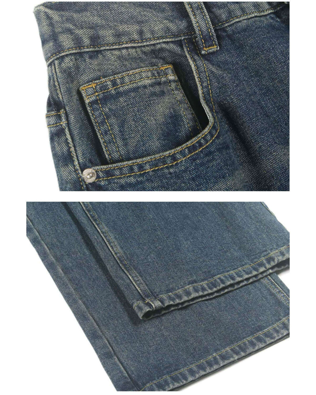 Jeans da uomo Dritti Vita Media | Haven Loom, immagine 7