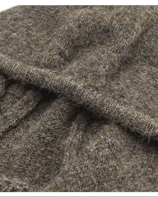 Cardigan da uomo con Cappuccio in Misto Lana | Haven Loom, immagine 8