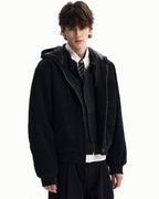Giubbotto da uomo con Cappuccio e Zip in Cotone | Haven Loom, immagine 3