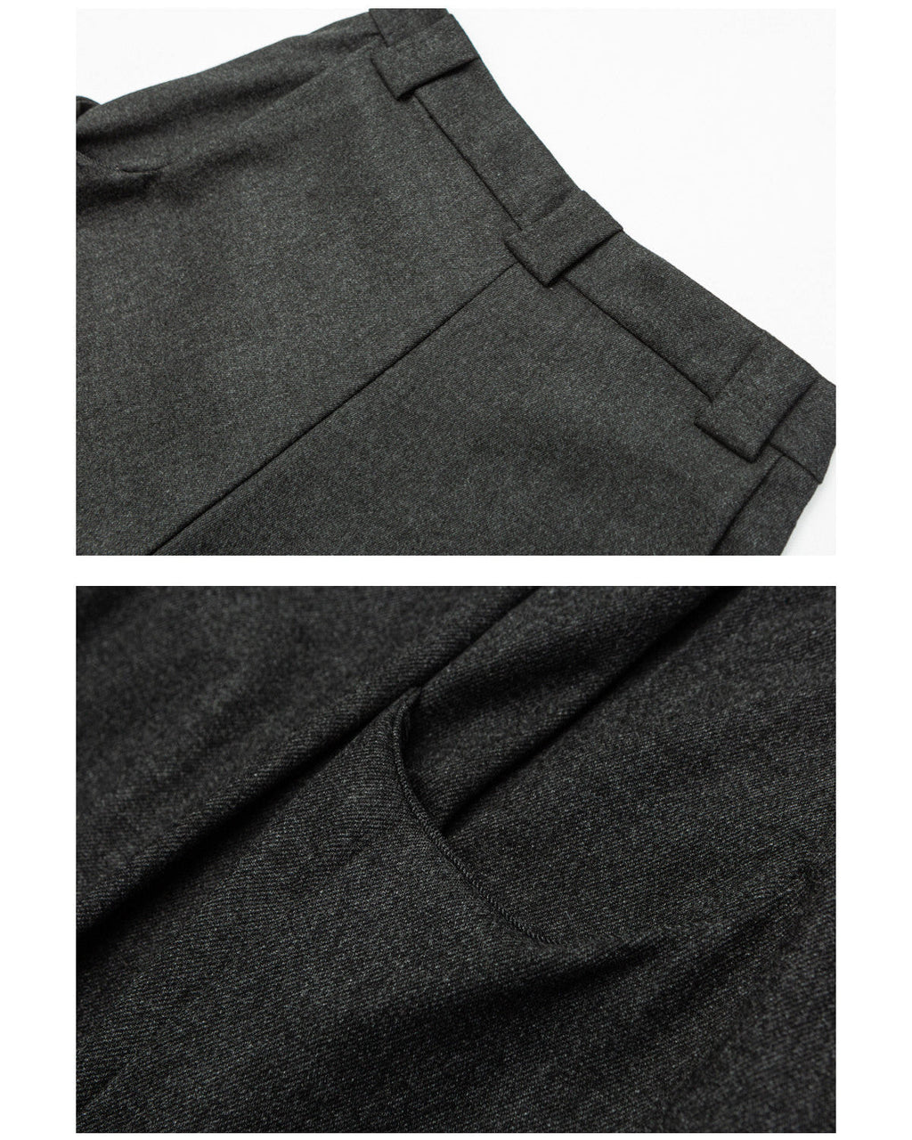 Pantaloni Larghi da uomo con Pinces in Misto Lana | Haven Loom, immagine 7