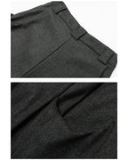 Pantaloni Larghi da uomo con Pinces in Misto Lana | Haven Loom, immagine 7