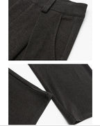 Pantaloni Larghi da uomo con Doppie Pinces in Misto Lana | Haven Loom, immagine 7