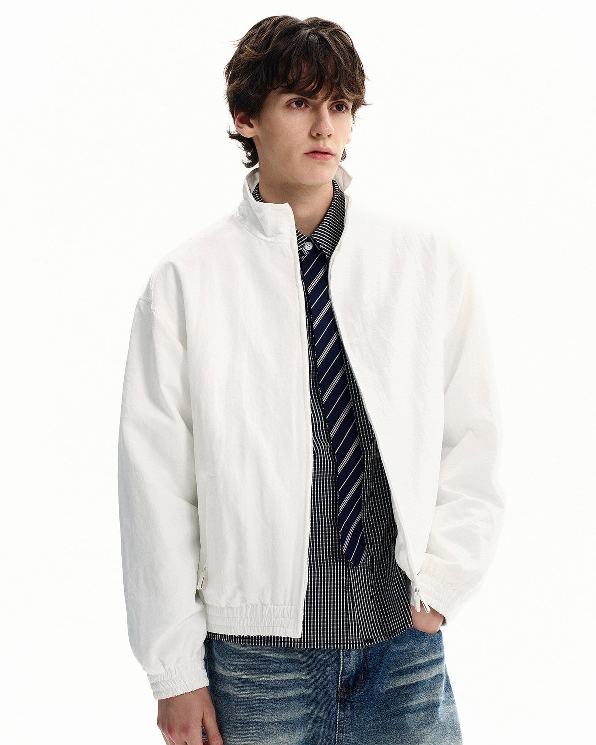 Giubbotto da uomo Antivento con Zip in Nylon | Haven Loom, immagine 6