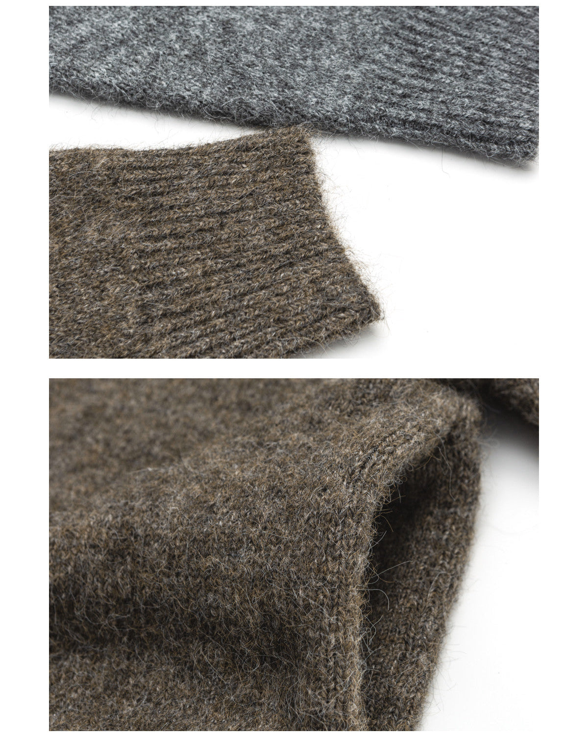 Cardigan da uomo con Cappuccio in Misto Lana | Haven Loom, immagine 7