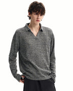 Maglione da uomo Polo in Maglia di Lana | Haven Loom, immagine 2