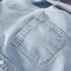 Washed Denim Layer Shirt – view 4
