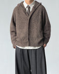 Cardigan da uomo Collo Alto in Lana | Haven Loom