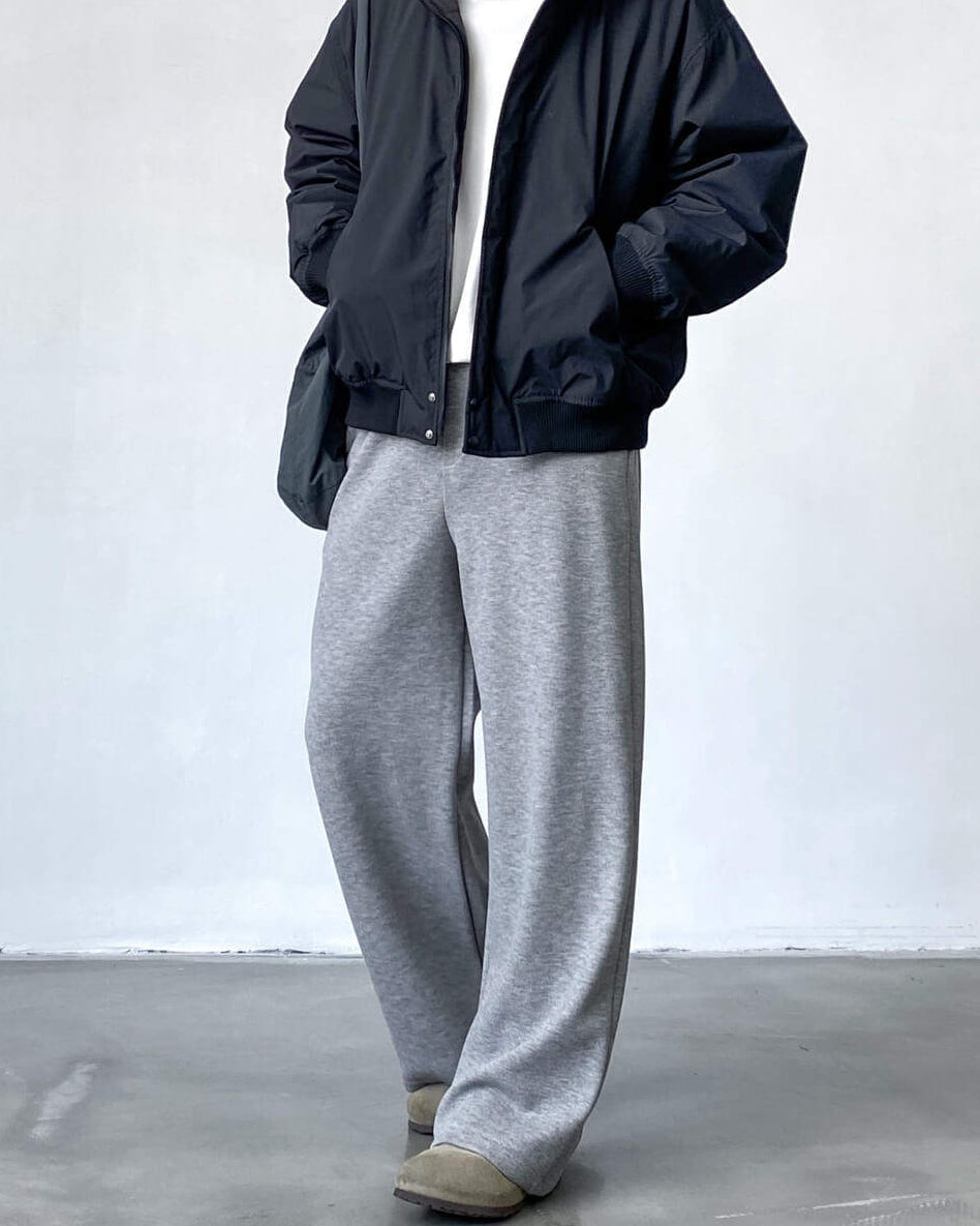 Pantaloni Larghi da uomo Lounge in Jersey | Haven Loom