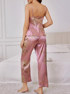 Completo con top e pantaloni stampati, vista 9