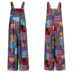Tuta a spalline con stampa patchwork, vista 4