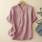 Camicia a maniche corte con bottoni, immagine 1