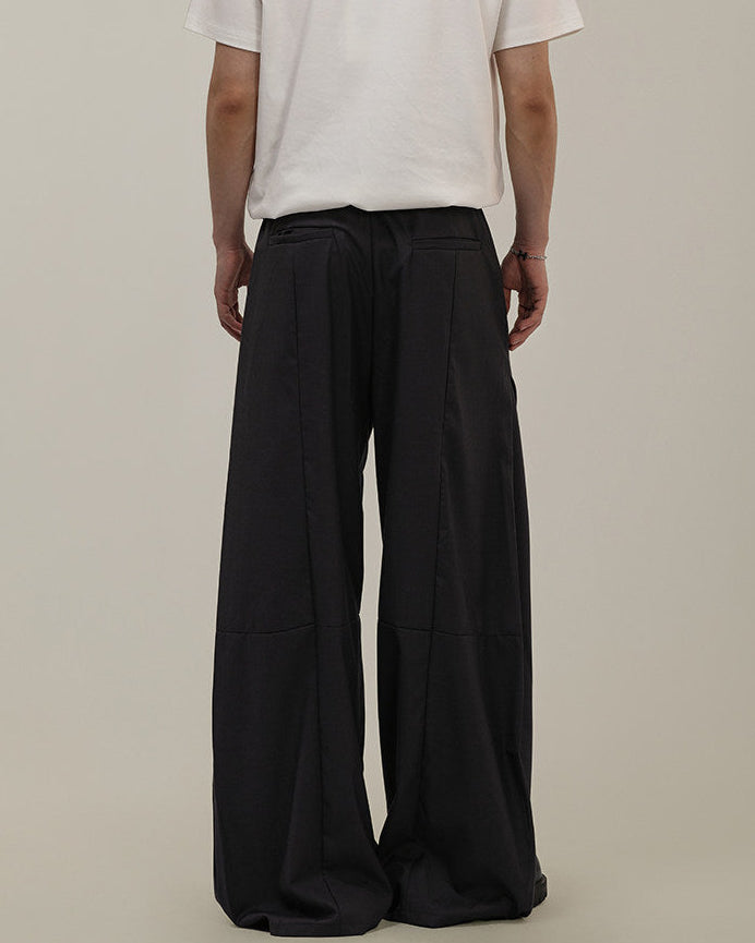 Pantaloni Larghi da uomo Sartoriali con Drappeggio | Haven Loom, immagine 6