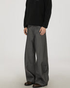 Pantaloni Larghi da uomo in Lana e Viscosa | Haven Loom, immagine 5