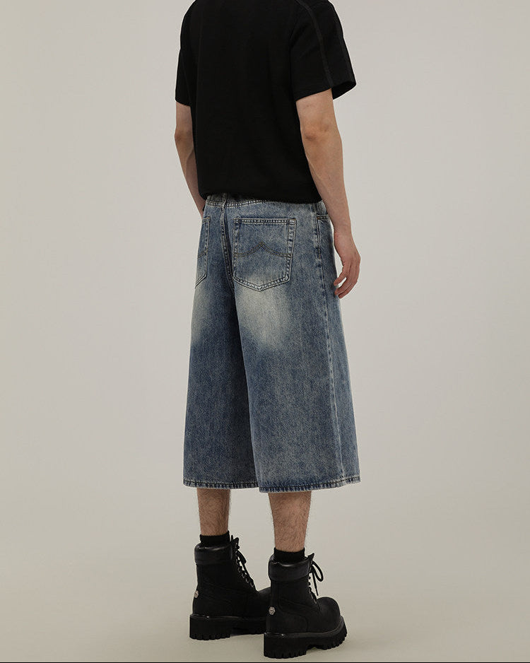 Pantaloncini di Jeans da uomo Larghi | Haven Loom, immagine 4