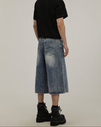 Pantaloncini di Jeans da uomo Larghi | Haven Loom, immagine 4
