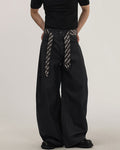 Pantaloni Larghi da uomo con Cintura in Tessuto | Haven Loom, immagine 8