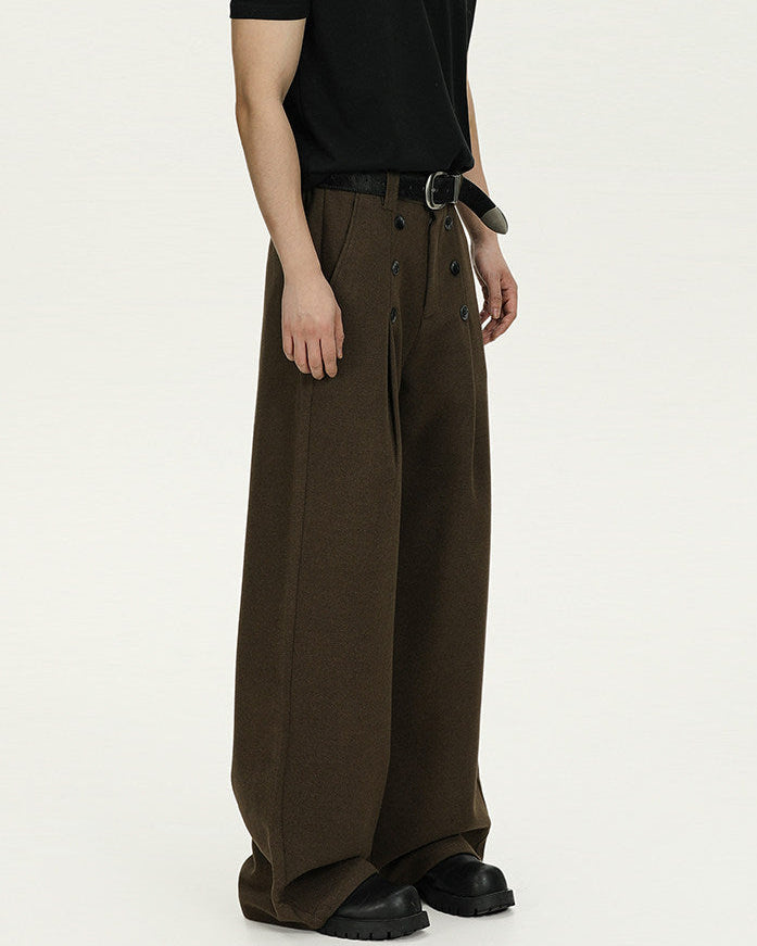 Pantaloni Larghi da uomo in Lana Vergine | Haven Loom, immagine 6