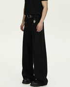 Pantaloni Larghi da uomo in Lana Vergine | Haven Loom, immagine 2