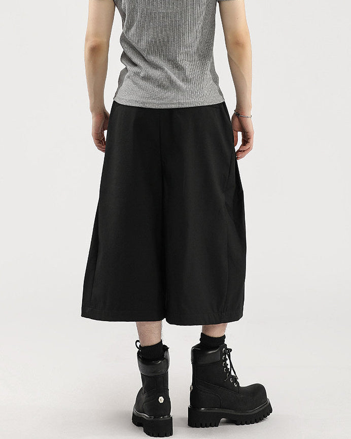 Pantaloni Larghi da uomo Cropped con Pinces | Haven Loom, immagine 3