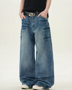Jeans Larghi da uomo Dritti Vintage | Haven Loom, immagine 2