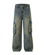 Jeans da uomo Cargo Effetto Vintage | Haven Loom, immagine 6