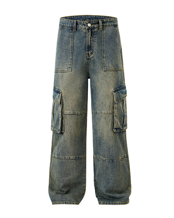 Jeans da uomo Cargo Effetto Vintage | Haven Loom, immagine 6