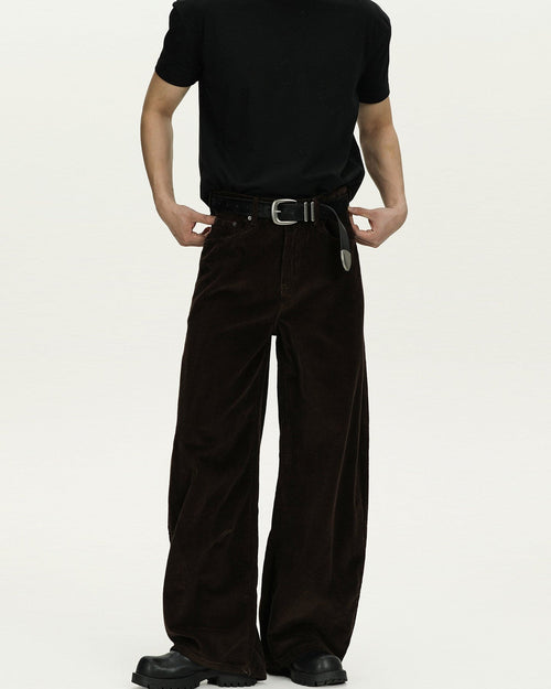 Pantaloni Larghi da uomo in Velluto a Coste | Haven Loom, immagine 2