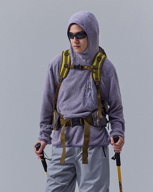 Felpa da uomo con Cappuccio in Pile | Haven Loom, immagine 5
