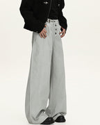 Jeans Larghi da uomo Washed in Cotone | Haven Loom, immagine 5